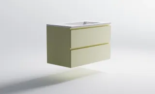 Тумба с раковиной Astra-Form Альфа 3060007ral1013+04010008 90 см бежевый матовый